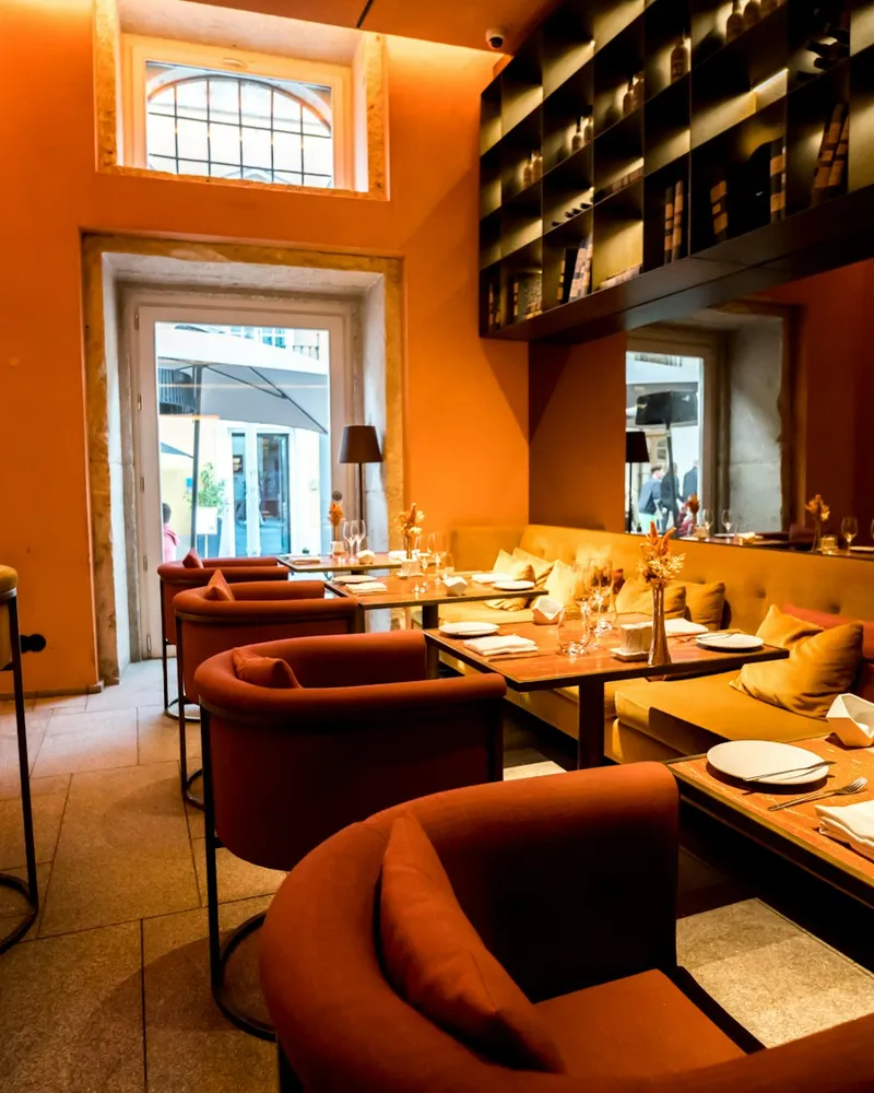 Gedeckter Tisch in einem Restaurant